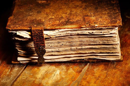 CSI: The Study title image. A
    picture of a thick book on a desk