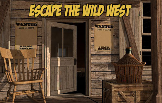 The Wild West title
    image. A picture the entry way to the Sherrif's Office and jail.